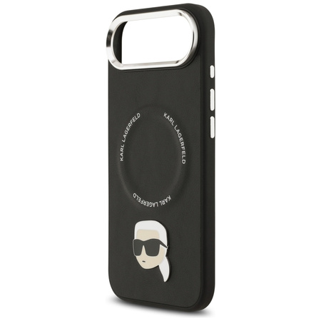 Etui Karl Lagerfeld Silicone Karl Head 3D do AirPods Pro 3 czarny