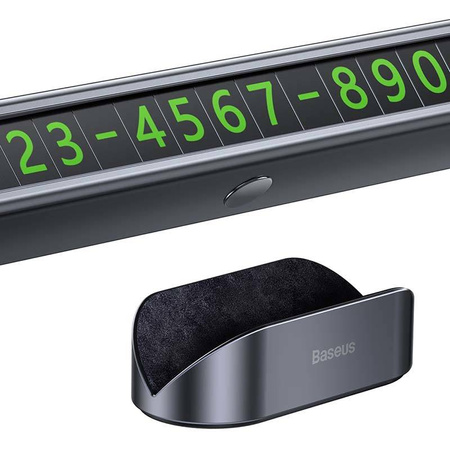 BASEUS TABLICZKA PARKINGOWA Z NUMEREM DO PARKINGU DO SAMOCHODU MAGNETYCZNA