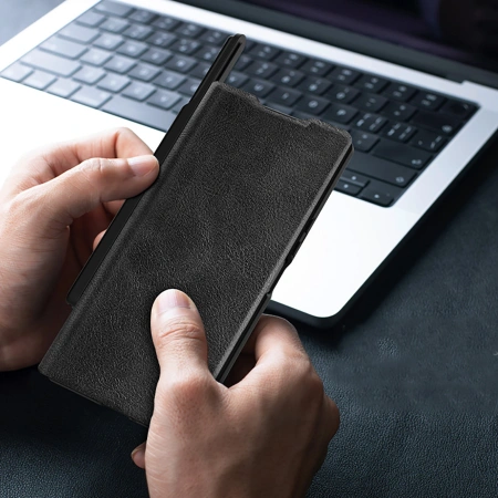 NILLKIN ETUI QIN PRO DO SAMSUNG GALAXY Z FOLD 7 Z MIEJSCEM NA S PEN