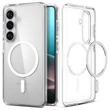 Spigen Ultra Hybrid MagSafe, clear white - Samsung Galaxy S26