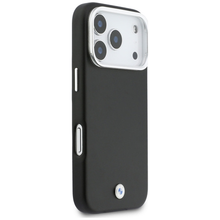 Etui BMW M Sign Metal Logo MagSafe do iPhone 17 Pro czarny