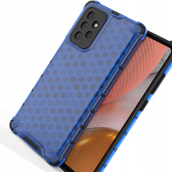 HURTEL HONEYCOMB PANCERNE POKROWIEC DO SAMSUNG GALAXY A72 4G Z ŻELOWĄ RAMKĄ