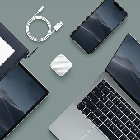 Ładowarka sieciowa Uniq Verge Pro 66W GaN USB-C - biała