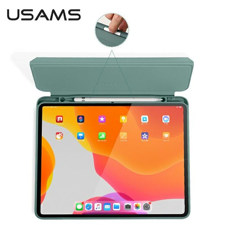 USAMS ETUI WINTO DO IPAD AIR 10.9 2020 Z FUNKCJĄ MAGNETYCZNEGO ZAMKNIĘCIA
