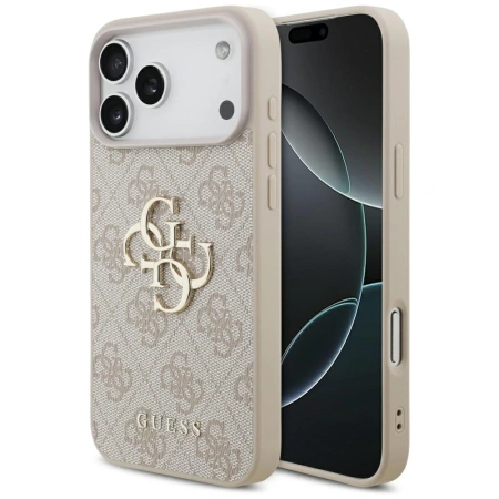 GUESS ETUI 4G BIG LOGO DO IPHONE 17 PRO MAX LUKSUSOWE OCHRONA