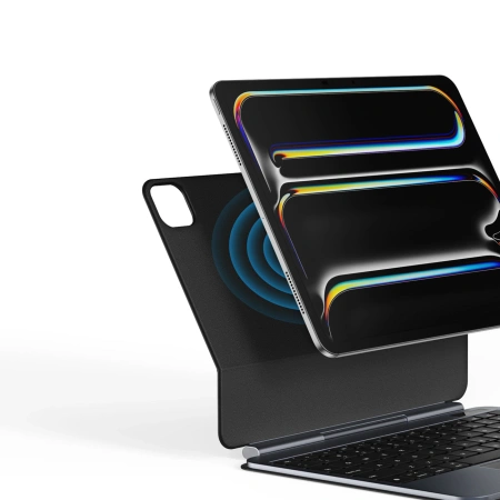 Etui z klawiaturą Dux Ducis (MK series) na iPad Pro 11" (2024) - czarne