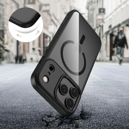 TECH-PROTECT ETUI MAGMAT MAGSAFE DO IPHONE 17 PRO OCHRONA PRZEZROCZYSTE