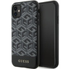Etui Guess G Cube Stripes MagSafe GUHMN61HGCFSEK na iPhone 11 / Xr czarne