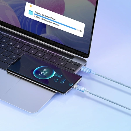 BASEUS PRZEWÓD USB-C 100W DO LAPTOP TELEFON INTELIGENTNY MONITOR