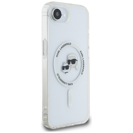 KARL LAGERFELD ETUI MAGNETYCZNE DO MAGSAFE IPHONE 16E KARL & CHOUPETTE