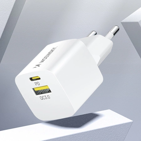WOZINSKY ŁADOWARKA SIECIOWA USB-A USB-C DO TELEFONÓW 33W SZYBKIE ŁADOWANIE
