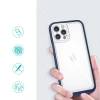 HURTEL ETUI POKROWIEC CASE ŻELOWY DO IPHONE 12 PRO MAX CLEAR 3IN1 RAMKA