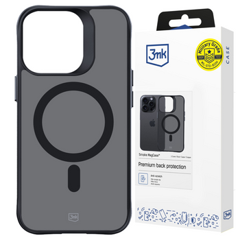 3MK POKROWIEC MAGCASE DO IPHONE 15 PRO OCHRONNY DO MAGSAFE TRANSPARENTNY