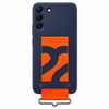SAMSUNG ETUI SILICONE COVER DO GALAXY S22+ S906 POKROWIEC Z PASKIEM NA RĘKĘ