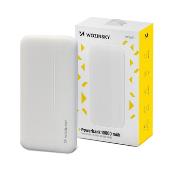 WOZINSKY POWERBANK LI-PO 10000MAH DO TELEFONÓW 2 X USB Z SZYBKIM ŁADOWANIEM