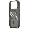 Etui Karl Lagerfeld IML Choupettes Karl Script Logo MagSafe do iPhone 17 Pro czarny