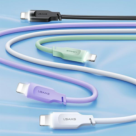 USAMS KABEL USB-C DO LIGHTNING 20W PD FAST CHARGING 1,2M DO IPHONE 12 13 14