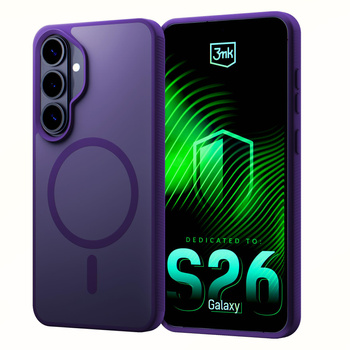 Samsung Galaxy S26+ - 3mk Smoke MagCase Purple