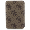 Zestaw Guess GUBPM5P15S4GEMGW iPhone15 6.1 hardcase + Powerbank 5000mAh MagSafe brązowy/brown 4G Metal Logo