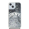 DKNY ETUI DO IPHONE 14 15 136.1 HARDCASE LIQUID GLITTER BIG LOGO OCHRONA