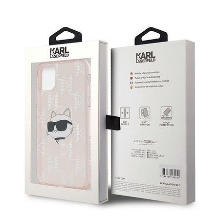 KARL LAGERFELD HARDCASE KLHCN61HKLPCHP DO IPHONE 11 XR 6.1 IML CHOUPETTE