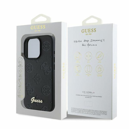 GUESS ETUI HARDCASE DO IPHONE 16 PRO MAX 6.9'' GUHCP16XG4GFGR OCHRONNE
