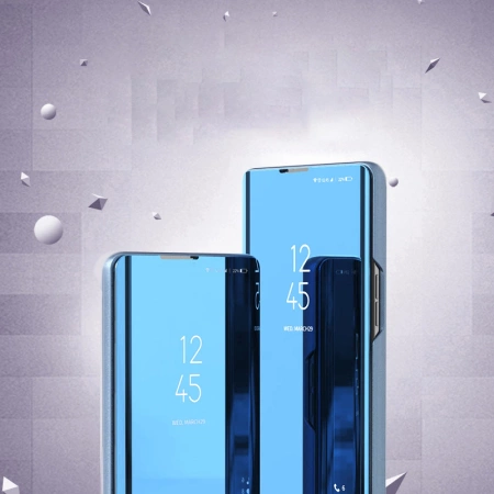 HURTEL ETUI CLEAR VIEW POKROWIEC DO XIAOMI REDMI 10C Z KLAPKĄ OCHRONA
