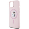 KARL LAGERFELD ETUI KARL&CHOUPETTE DO IPHONE 15 PLUS DO MAGSAFE SILIKONOWE