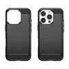 HURTEL ETUI SILIKONOWE CARBON CASE DO IPHONE 16 PRO MAX ANTYPOŚLIZGOWE
