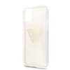 Guess GUHCN58SGTLGO iPhone 11 Pro złoty/gold hard case Glitter Triangle