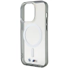 Etui BMW Silver Ring MagSafe na iPhone 15 Pro - przezroczyste