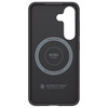 Etui Samsung Spigen Enzo Aramid Magnet do Galaxy S25 czarno-srebrny