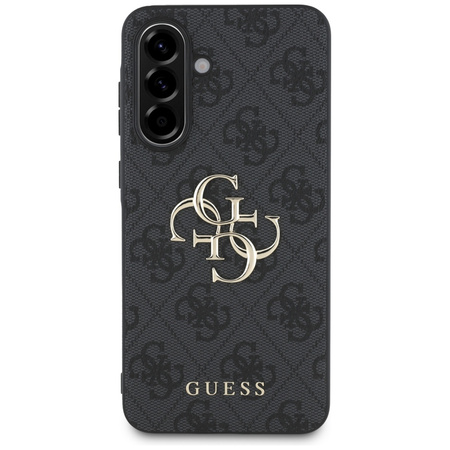 GUESS ETUI BIG 4G LOGO CLASSIC DO SAMSUNG GALAXY A36 PREMIUM CZARNE