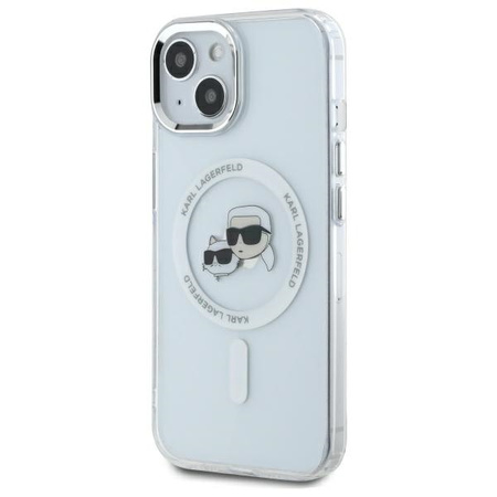KARL LAGERFELD ETUI HARDCASE DO IPHONE 14 6.1 Z DO MAGSAFE KARL&CHOUPETTE