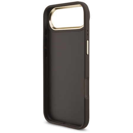 Etui Guess 4G Big 4G Classic Logo do iPhone Air brązowy złoty