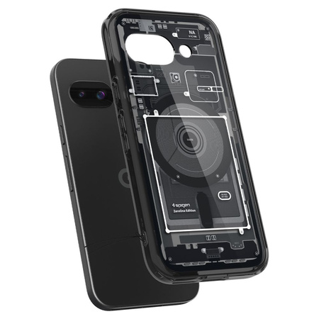 SPIGEN CASE OCHRONNY ULTRA HYBRID DO GOOGLE PIXEL 9A KOMPATYBILNY