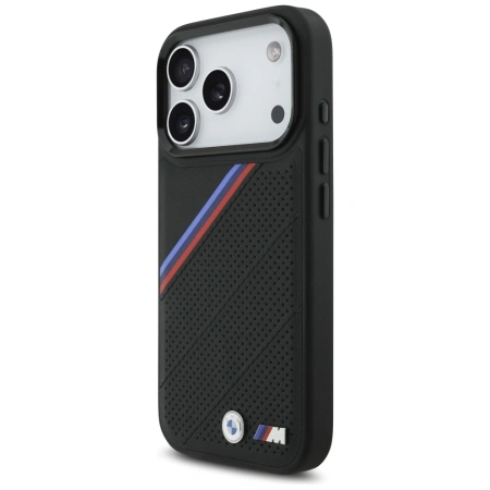 BMW ETUI M TRICOLOR METAL LOGO MAGSAFE DO IPHONE 17 PRO POKROWIEC Z LOGO