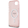 GUESS ETUI IML GLITTER CIRCLE DO IPHONE 16E DO MAGSAFE ELEGANCKIE