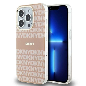 DKNY ETUI HARDCASE MONO STRIPE DO IPHONE 14 PRO MAX 6.7 DO MAGSAFE Z LOGO