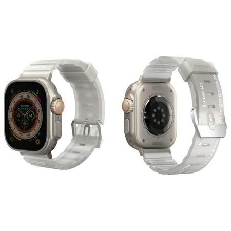 Pasek Skinarma Shokku do Apple Watch 49/46/45/44 MM frost