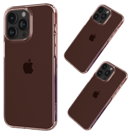 Spigen Crystal Flex, rose crystal - iPhone 15 Pro Max