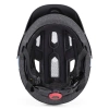 Kask rowerowy dziecięcy MTB Wozinsky z odpinanym daszkiem 48-52 cm - czarny