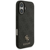 Etui Guess 4G Small Classic Logo MagSafe do iPhone 17 czarny