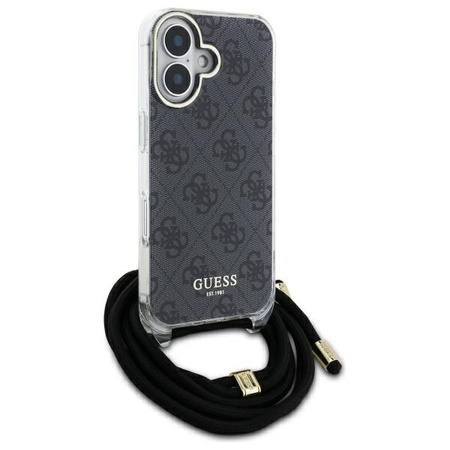GUESS POKROWIEC CROSSBODY CORD DO IPHONE 16 PRO MAX 6.9 Z LOGO HARD CASE 4G
