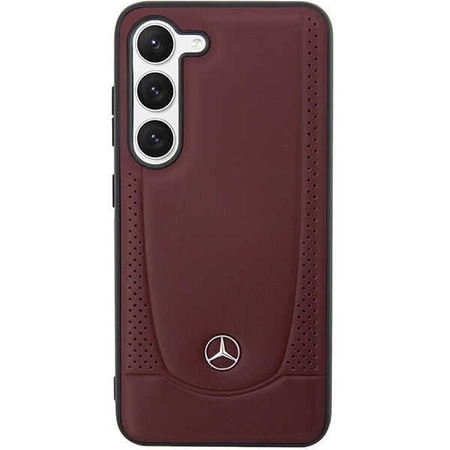 Etui Mercedes MEHCS23MARMRE S23+ S916 - czerwone Leather Urban Bengale