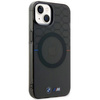 Etui BMW BMHMP14MHGPK na iPhone 14 Plus 6.7" - szare Pattern MagSafe