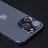 Szkło hartowane 9H na aparat iPhone 15 Pro Max Wozinsky Full Camera Glass - czarne