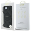 GUESS ETUI TPU POKROWIEC DO IPHONE 16E 4G CIRCLE CLASSIC LOGO DO MAGSAFE