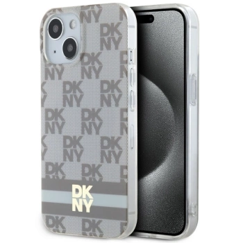 DKNY ETUI HARDCASE IML CHECKERED MONO DO IPHONE 14 15 DO MAGSAFE OCHRONA