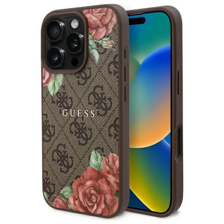 GUESS POKROWIEC DO IPHONE 16 PRO MAX 6.9 HARDCASE DO MAGSAFE KWITNĄCE WZORY